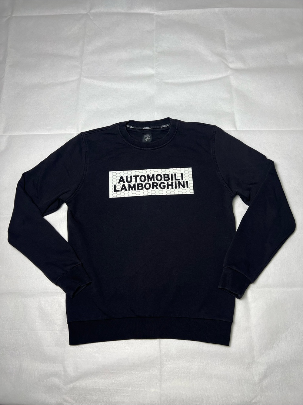 Lamborghini black crewneck sweatshirt